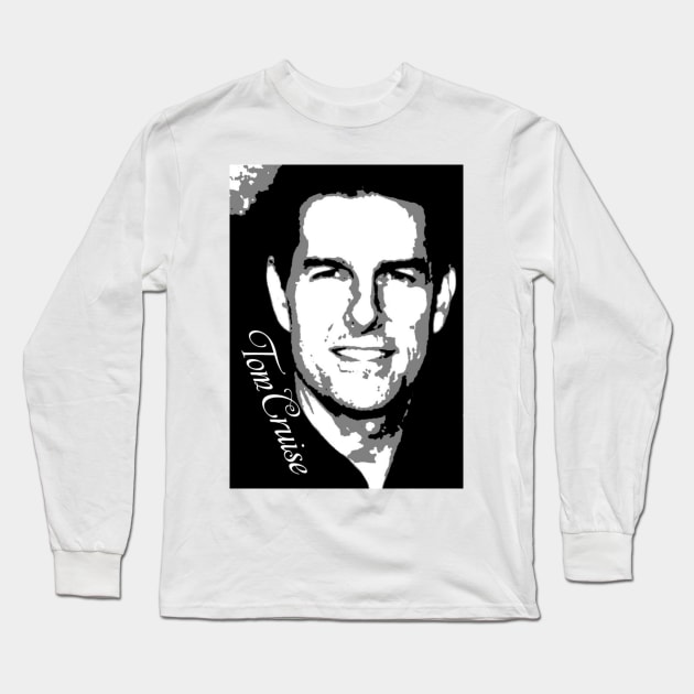 Tom Cruise Long Sleeve T-Shirt by d1a2n3i4l5
